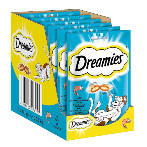 Dreamies Kattsnack lax